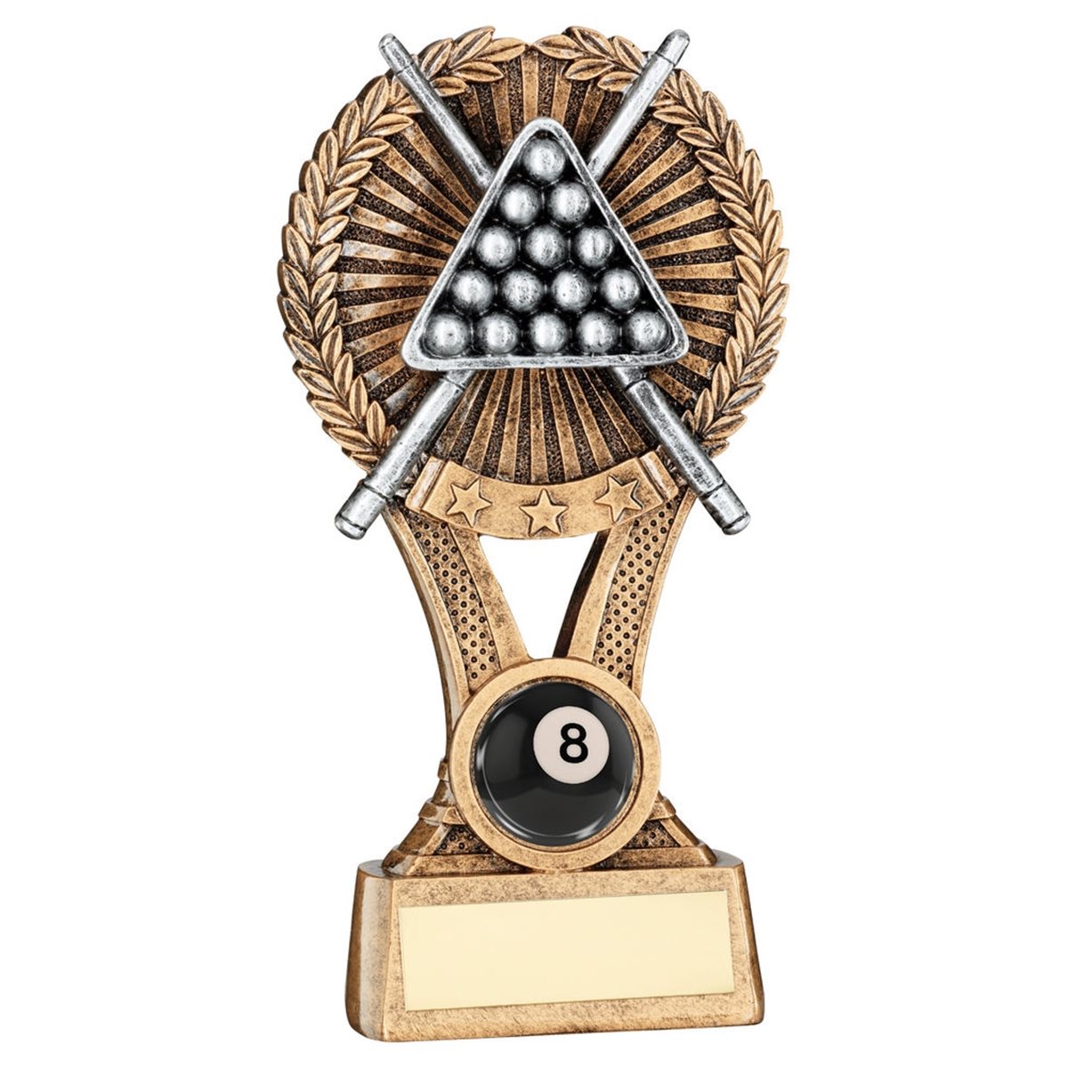 Pool/Snooker Round Wreath Award JR5-RF695