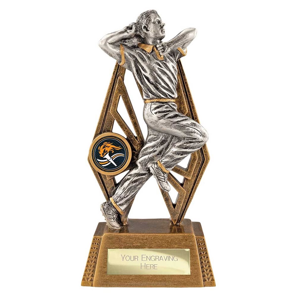 Immense Bowler Cricket Resin Award RF26067