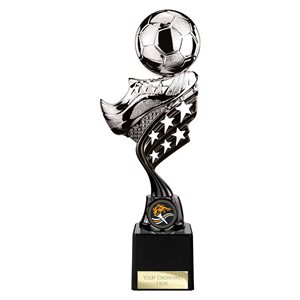 Innov8 Silver & Black Football Award TR26503