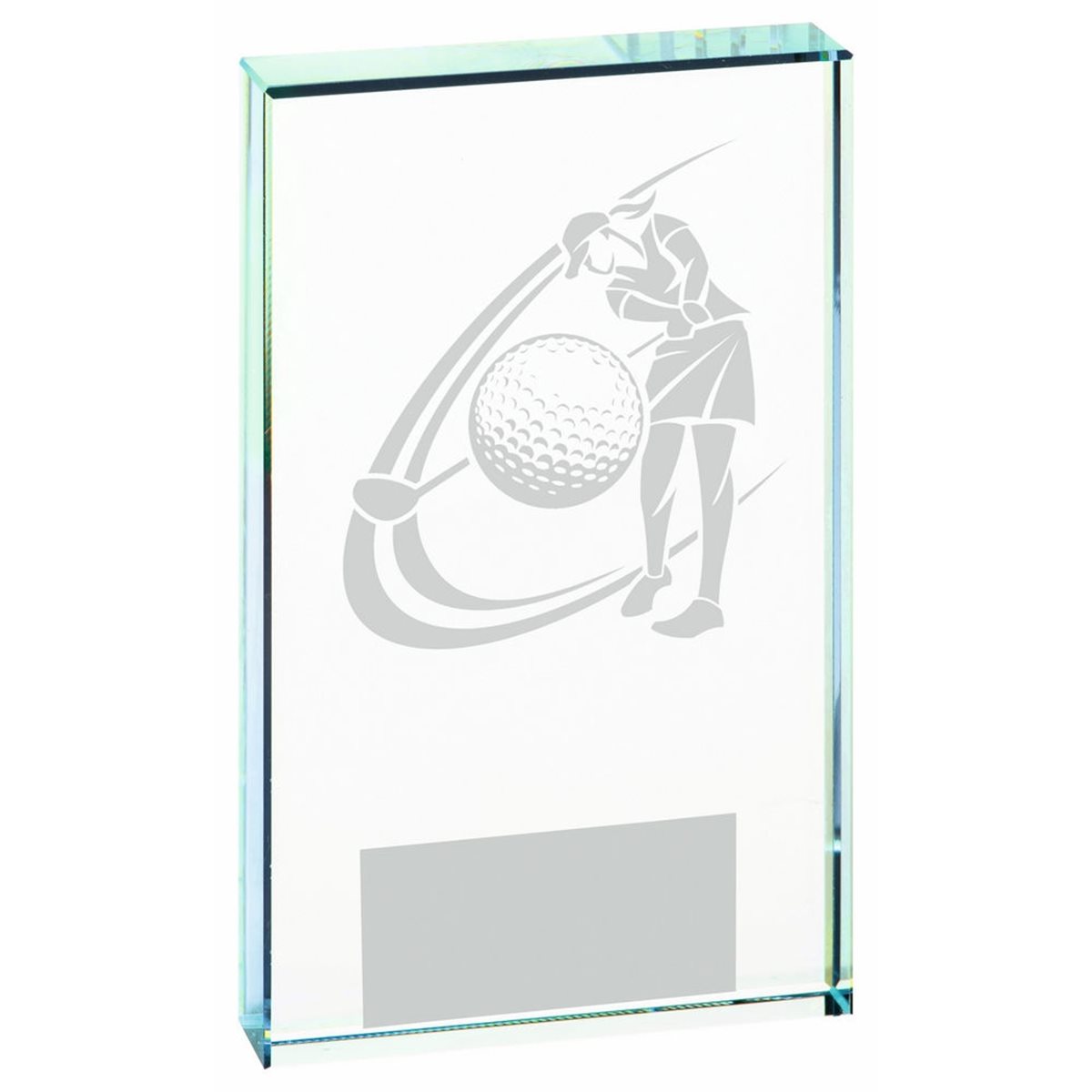 Golf Male Glass Award T.853