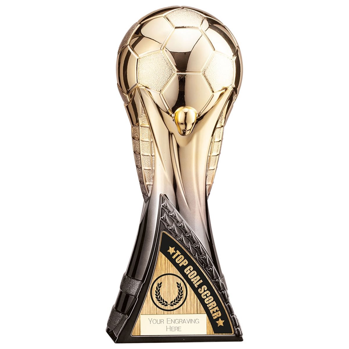 World Trophy Gold to Black Football Award PM22181C (Click to see all awards)