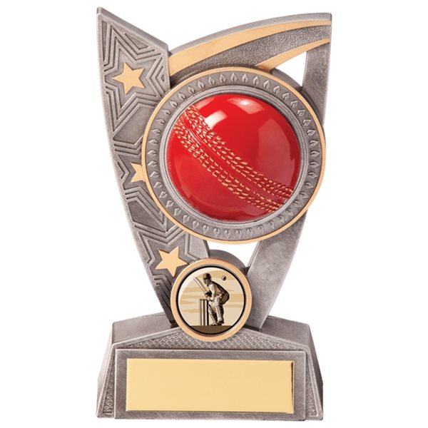 Triumph Silver Resin Cricket Ball Trophy PL20503