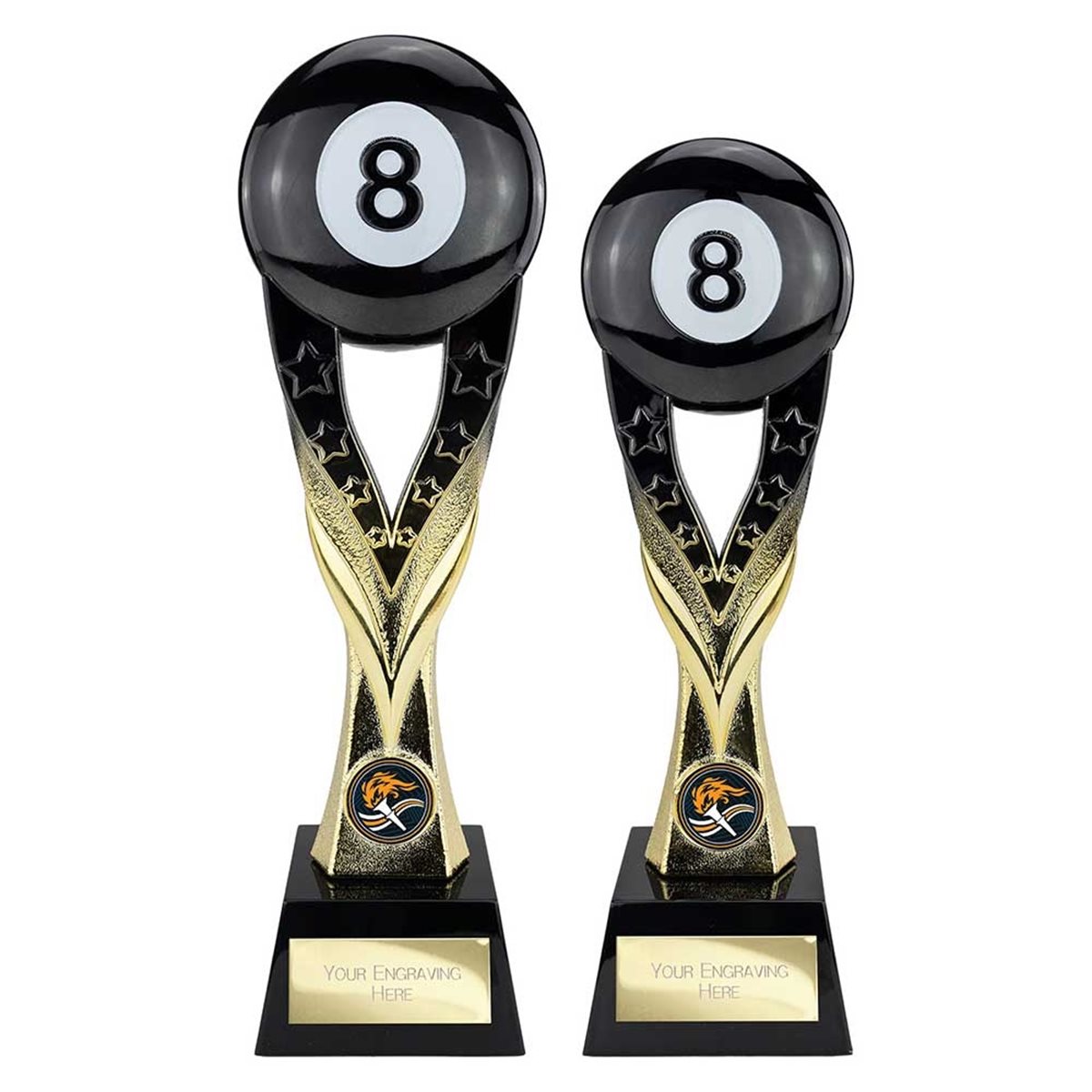 Extreme Tower Gold & Black Pool Award PA26202