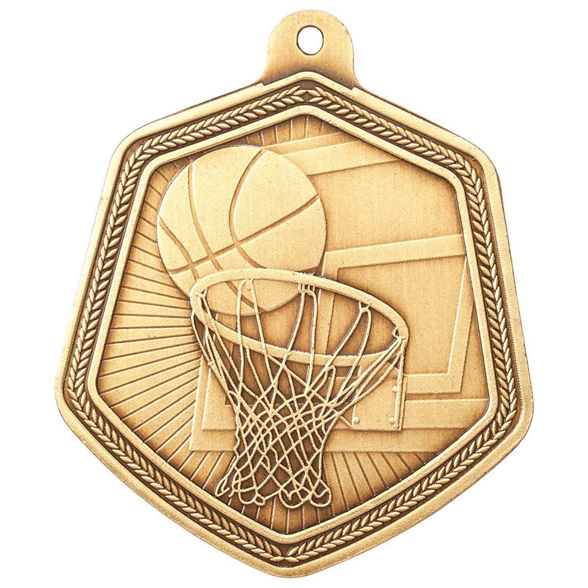 Basketball 65mm Falcon Medal MM22088