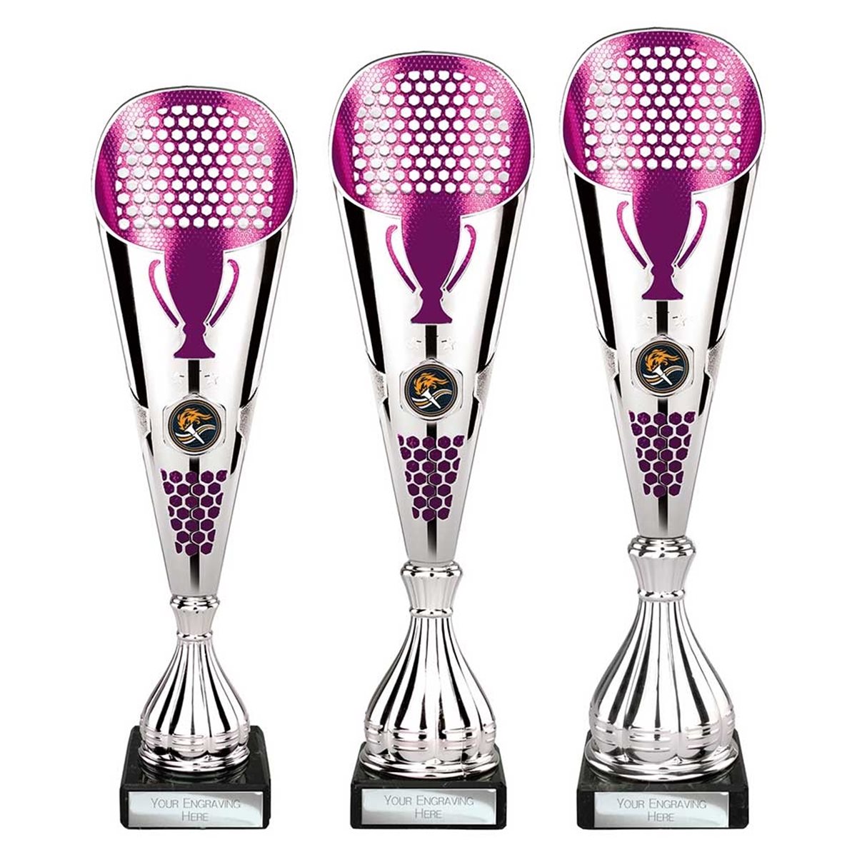 Eclectic Trophy Purple TR26644