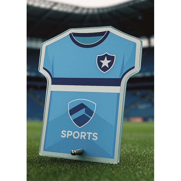 Glass Shirt Award (4mm Thick) W211-213