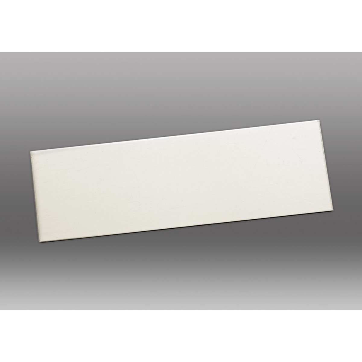 XL Base Engraved Plate - Silver