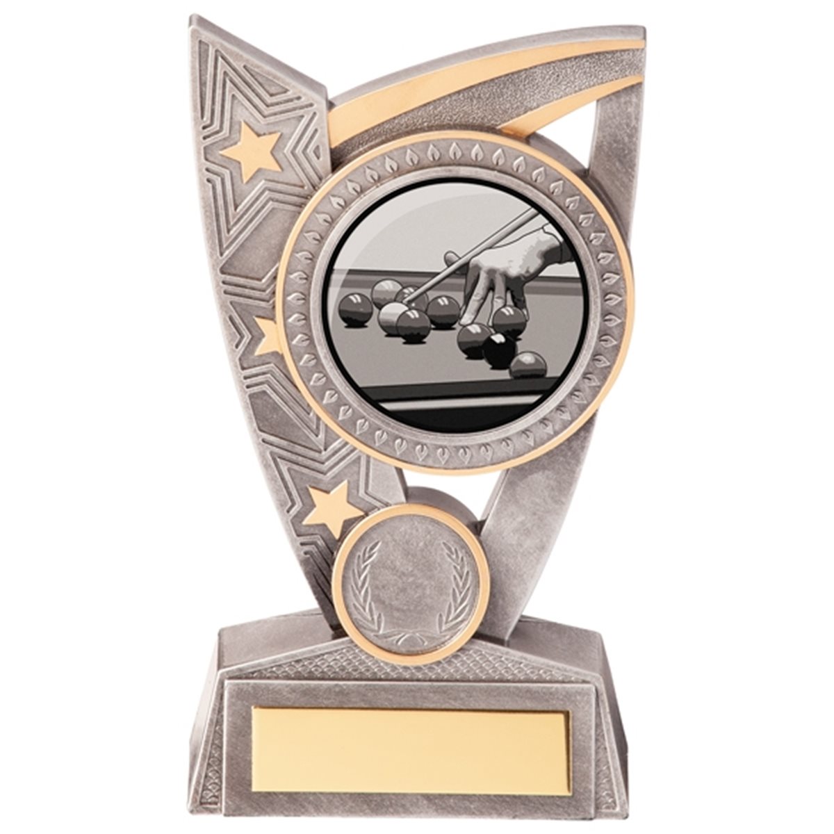 Triumph Silver Resin Snooker Trophy PL20269