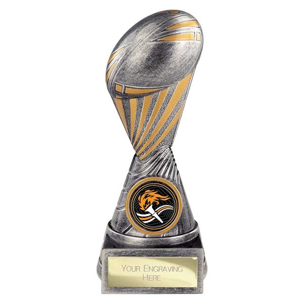 Digital Rugby Antique Silver & Gold Award PA26036
