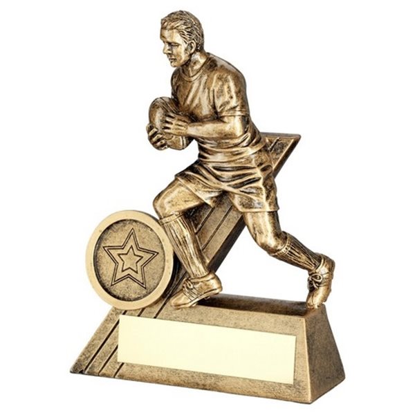 Rugby Male Player Resin Award JR4-RF054