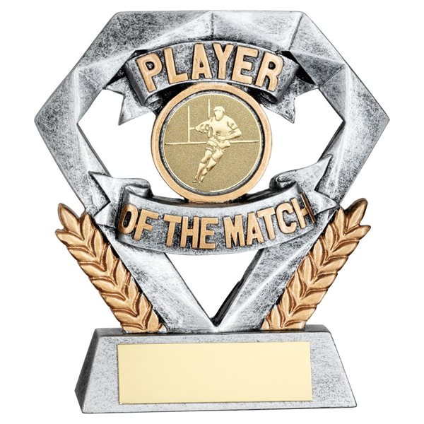 Mini Diamond Player of the Match Rugby Award JR4-RF700P28