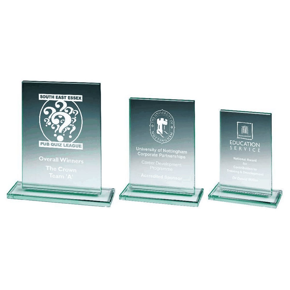 Economy Glass Award 10mm Thick T.0923