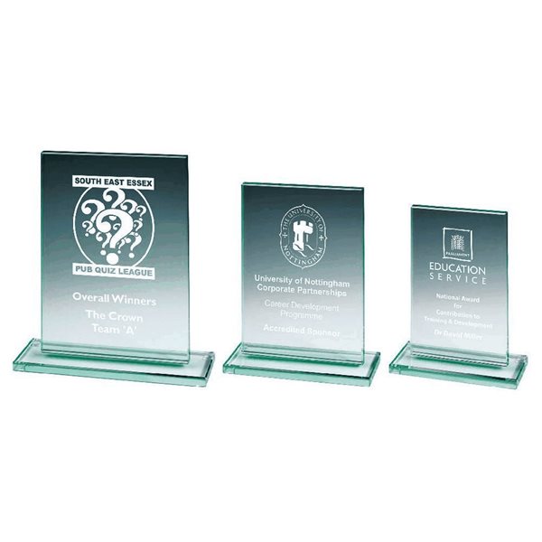Economy Glass Award 10mm Thick T.0923