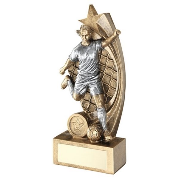 Female Resin Football Trophy JR1-RF162