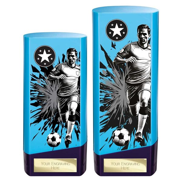 Blue and Purple Prime Heavyweight Male Football Award PX26106