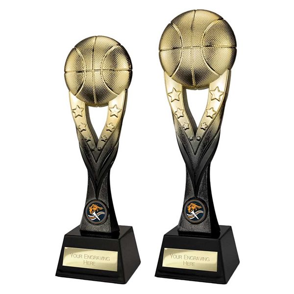 Extreme Tower Gold & Black Basketball Award PA26061