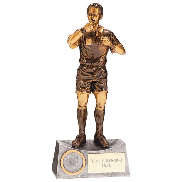 Referee Football Resin Trophy RF22035