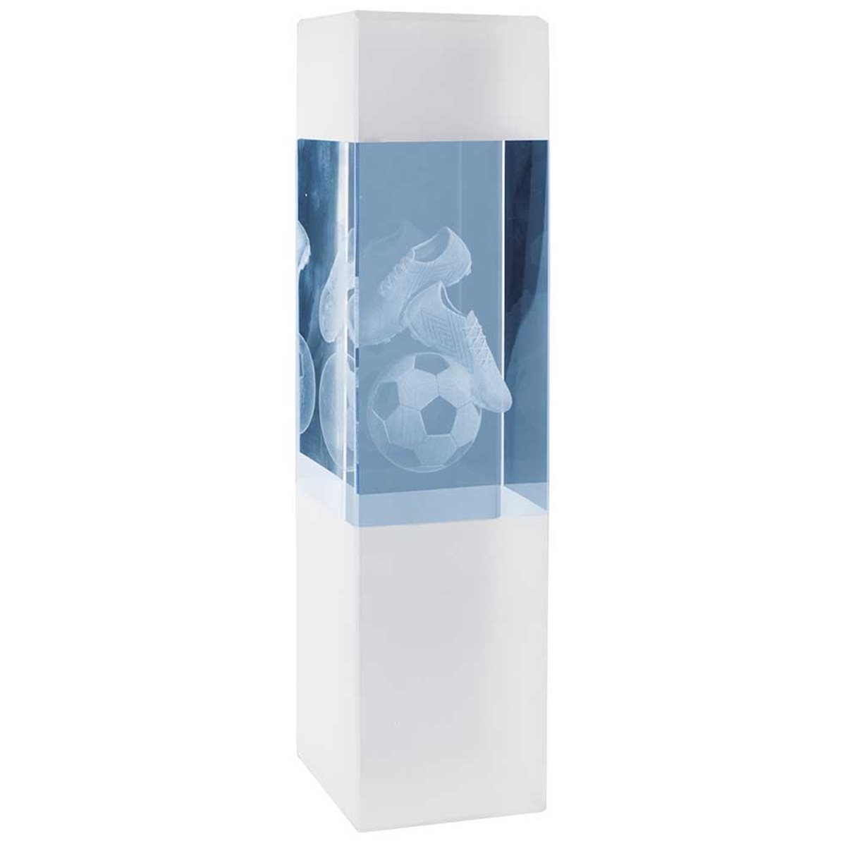 Arctic Blast 3D Football Glass Award CR24176