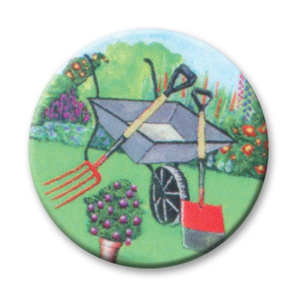 1 Inch (25mm) Domed Gardeners Centre