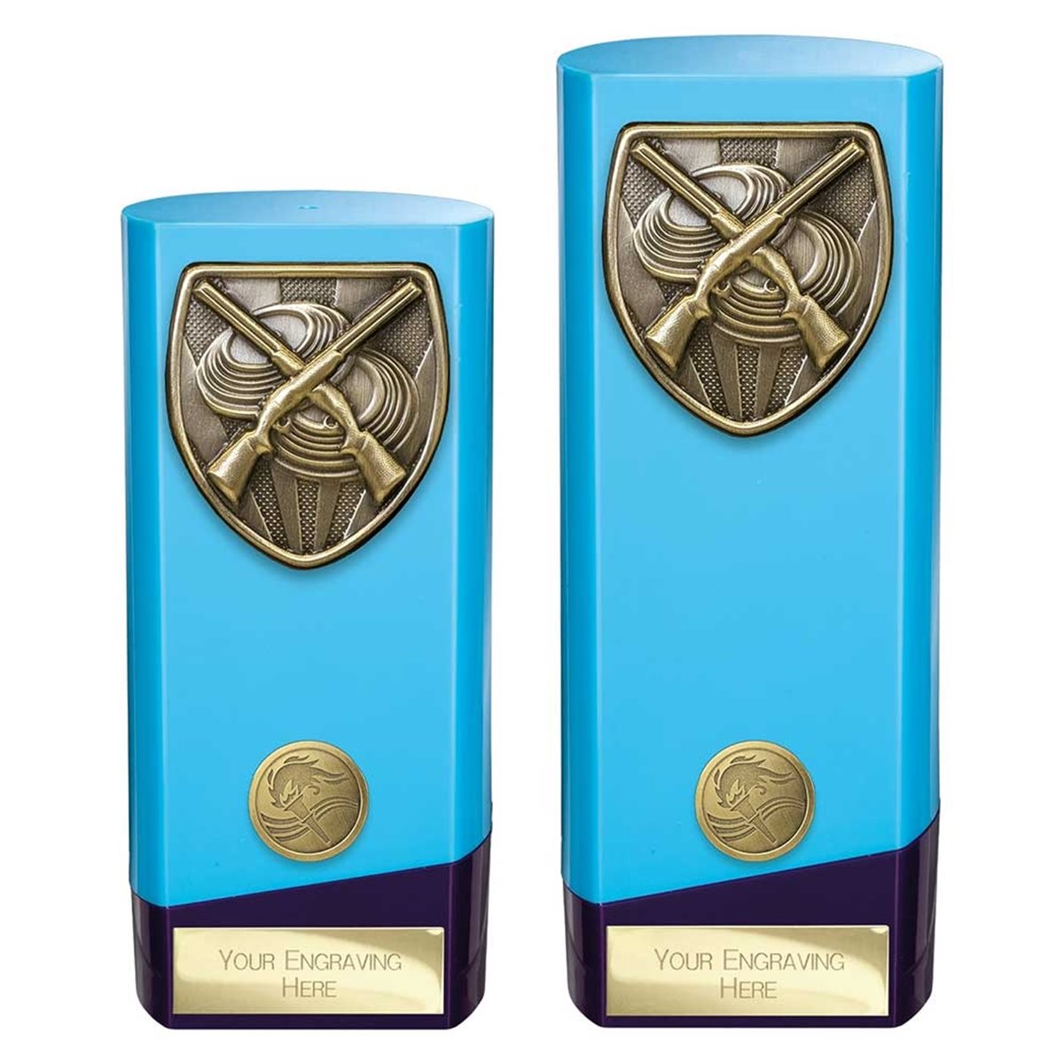 Blue and Purple Prime Heavyweight Clay Shooting Award PX24215