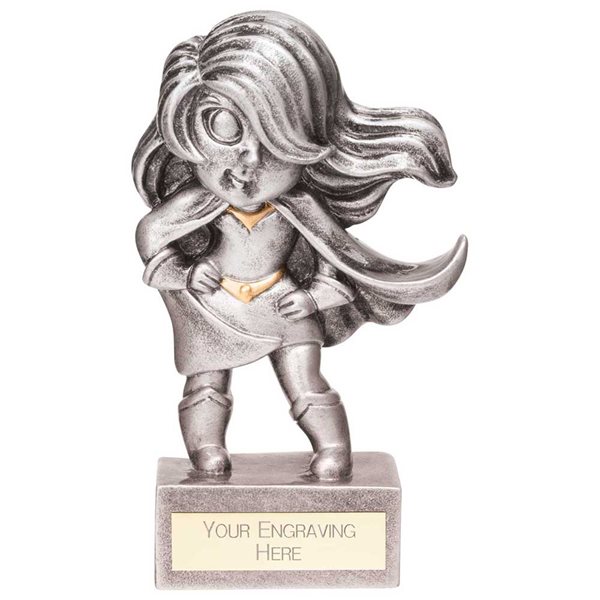 Super Hero Female Fun Resin Trophy RF23034