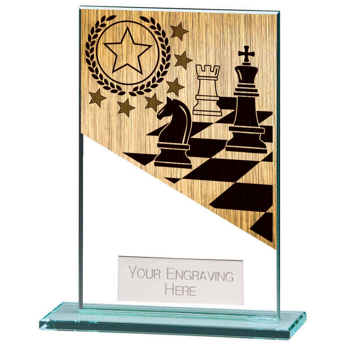 Mustang Glass Chess Award CR22227