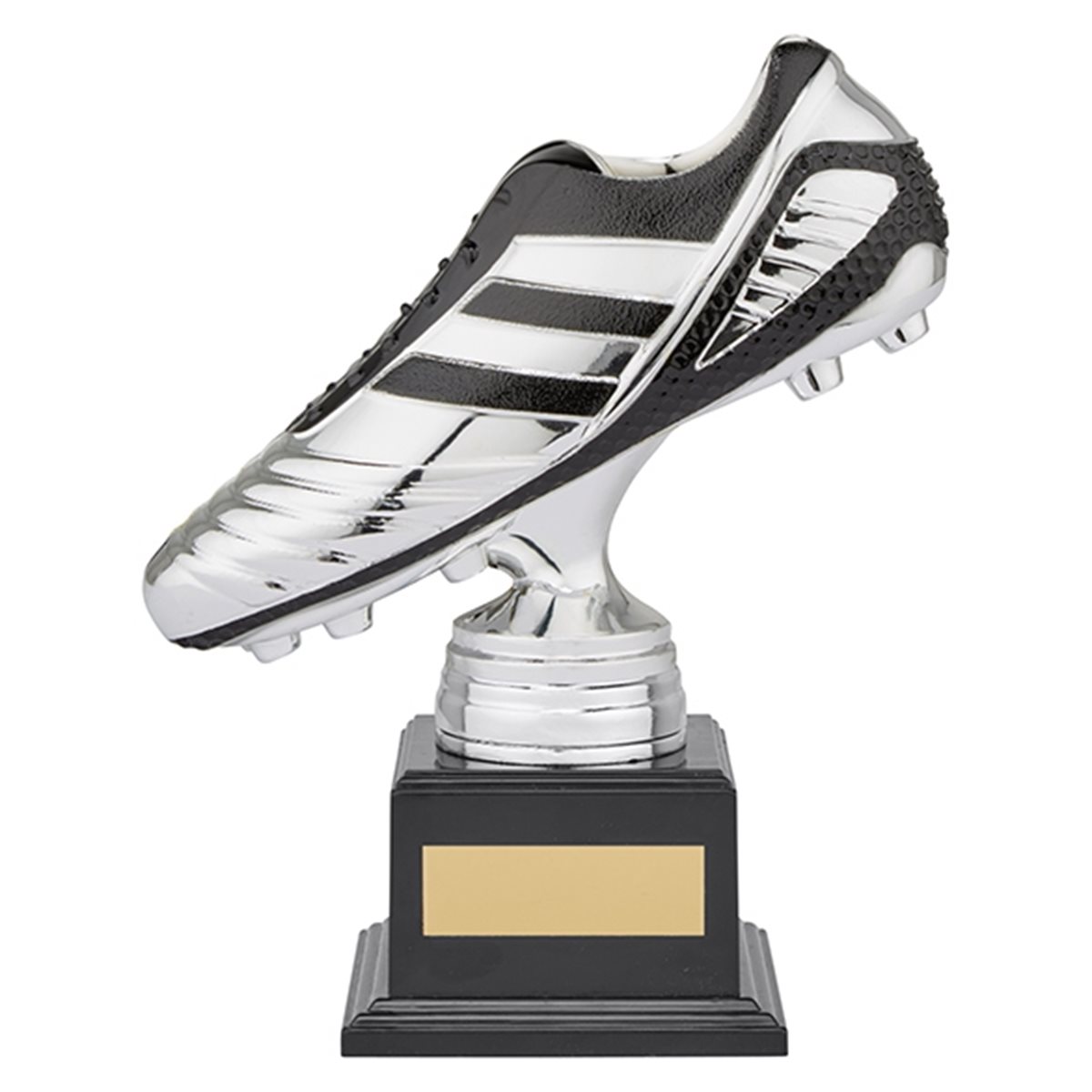 Striker Premium Silver & Black Football Boot Trophy TH19203