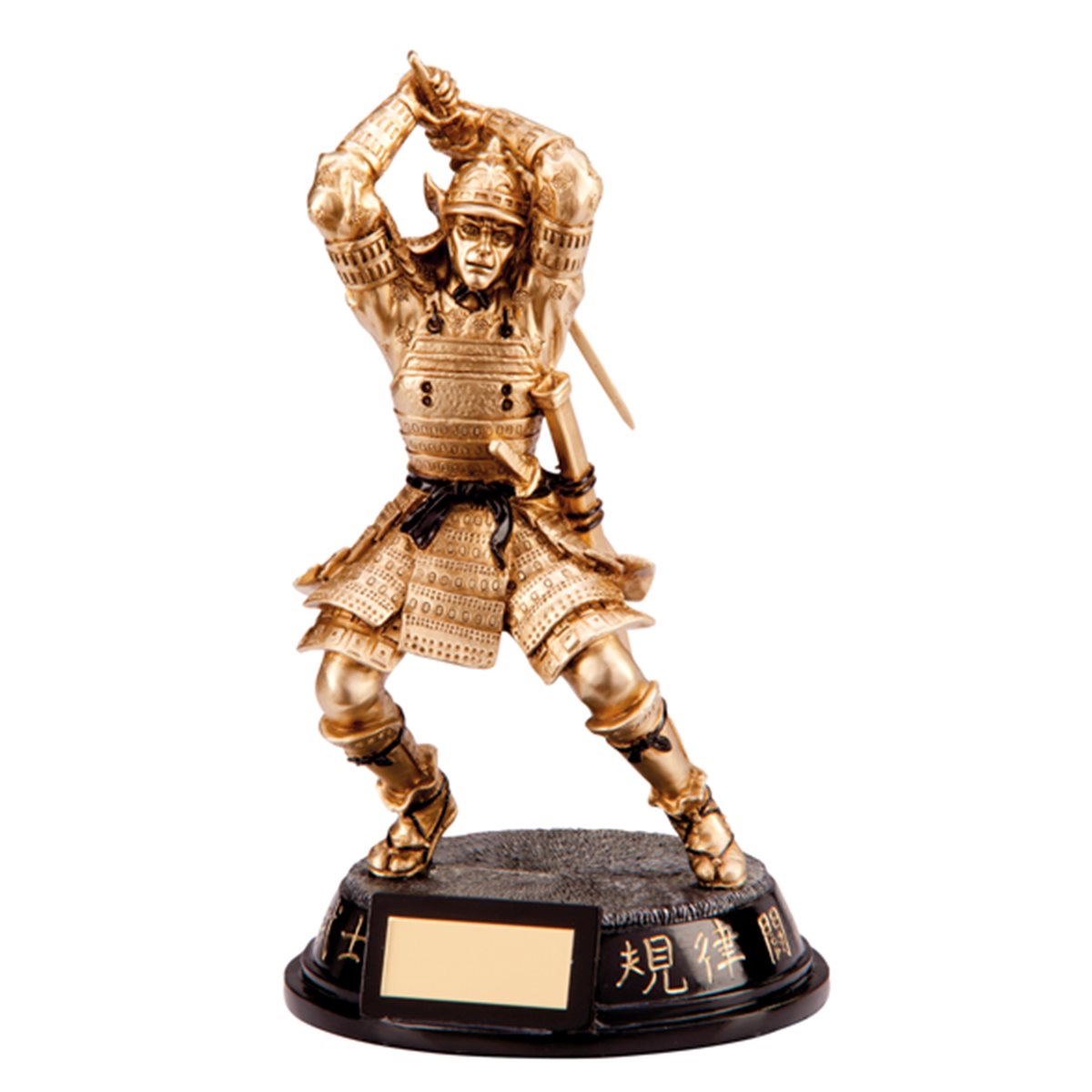 Ultimate Warrior Gold Resin Samurai Trophy RF1124