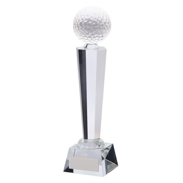 Interceptor Golf Optical Crystal Award CR17116