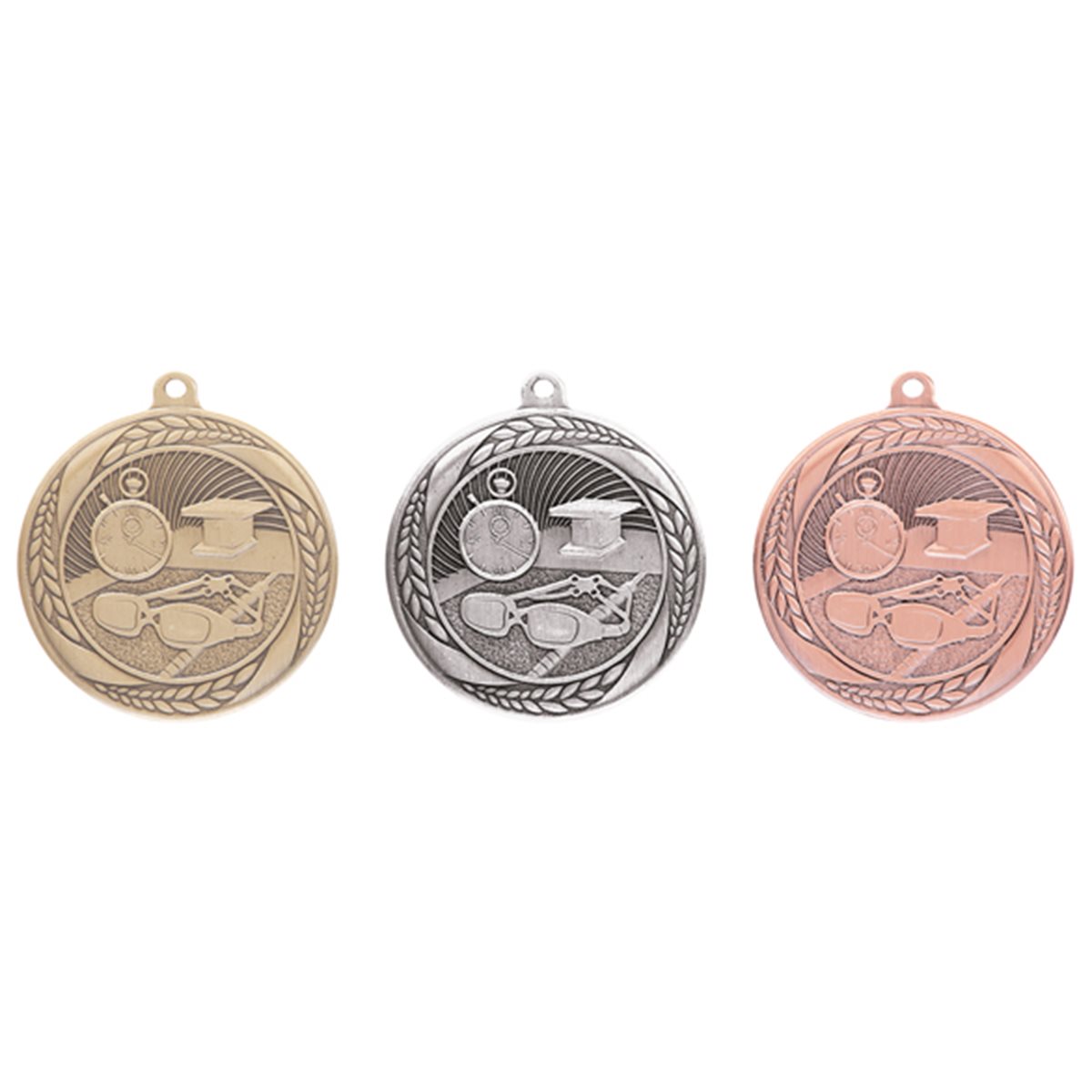 55mm Swimming Medal MM20453