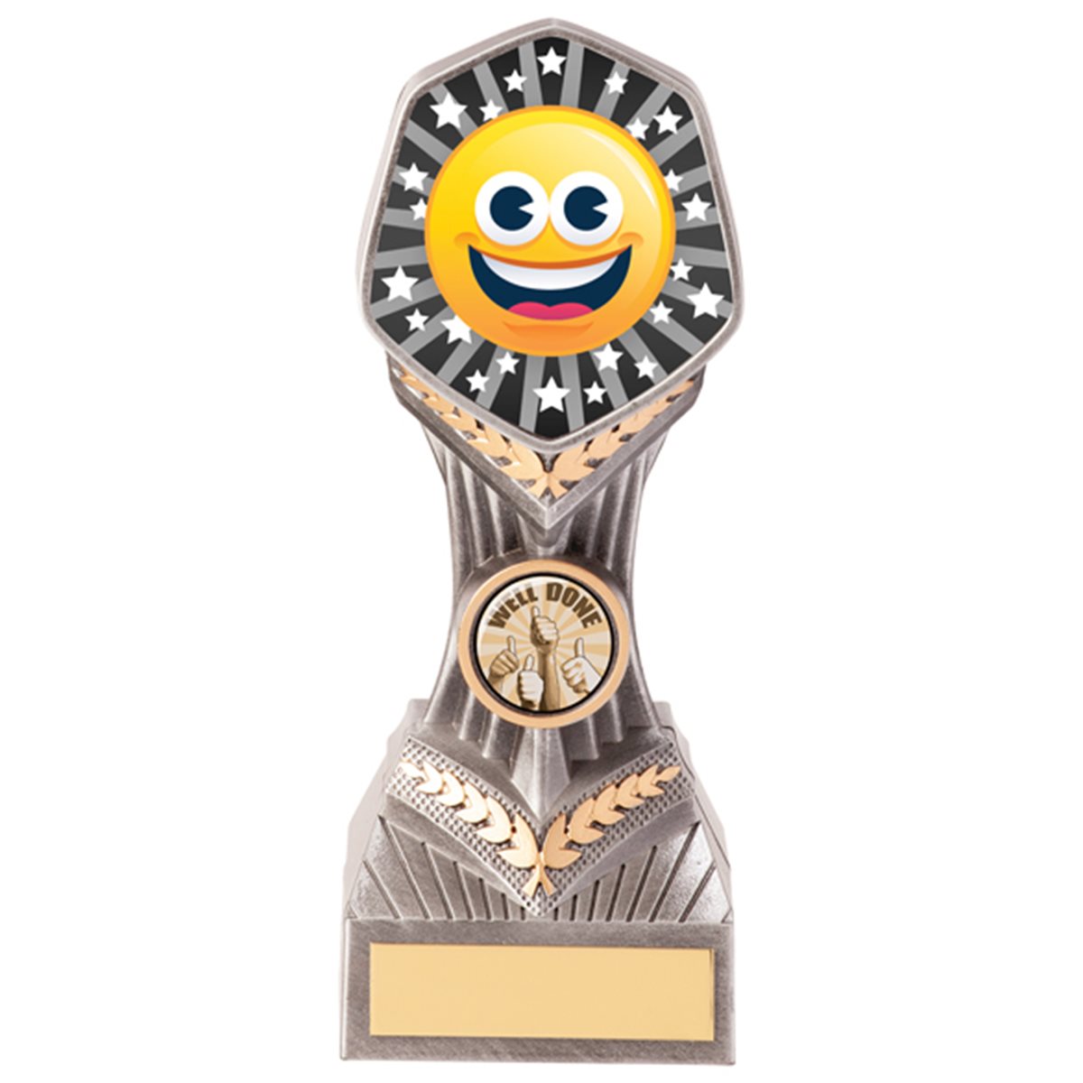 Happy Emoji Trophy PA20613