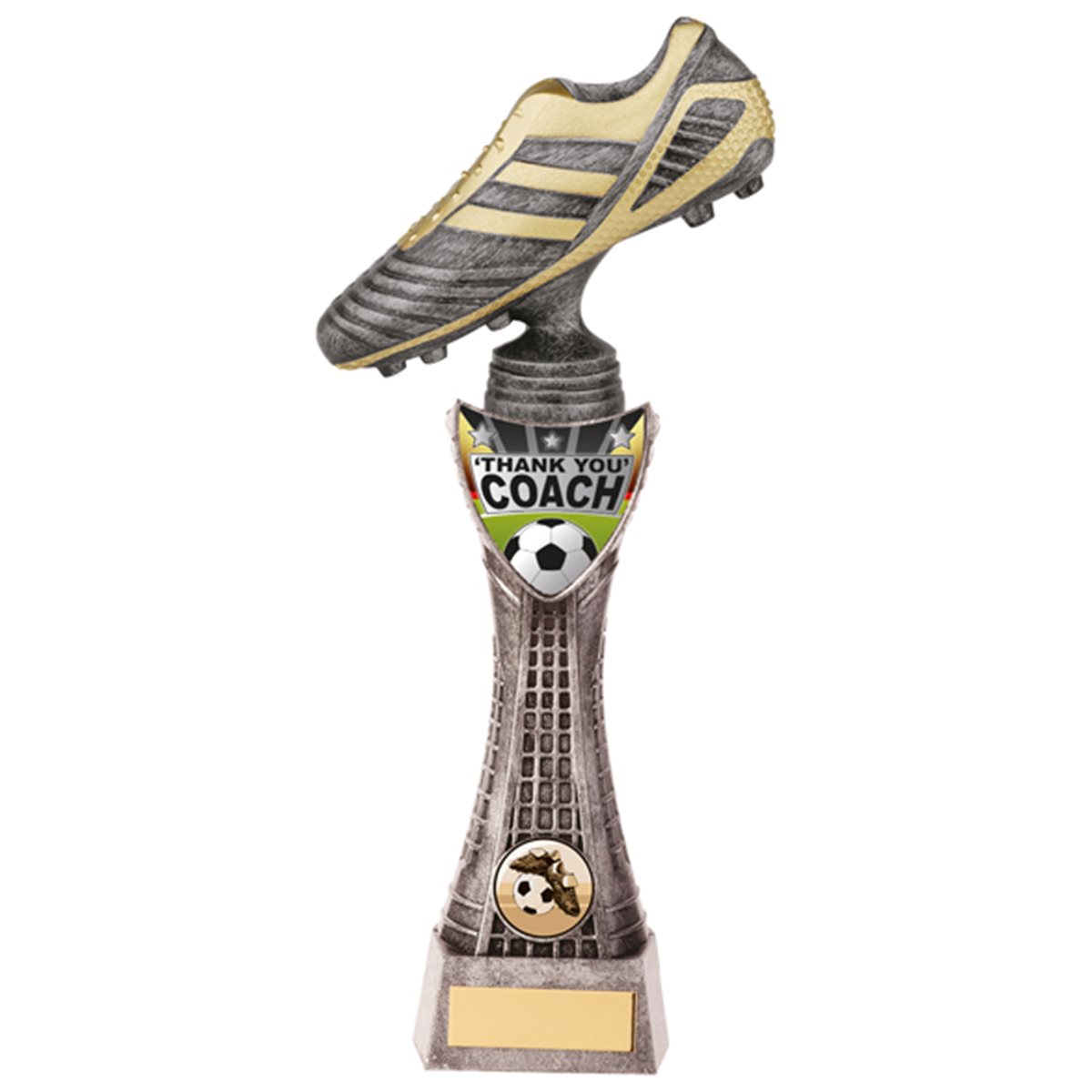 Valiant 'Thank You Coach' Football Trophy PQ20635