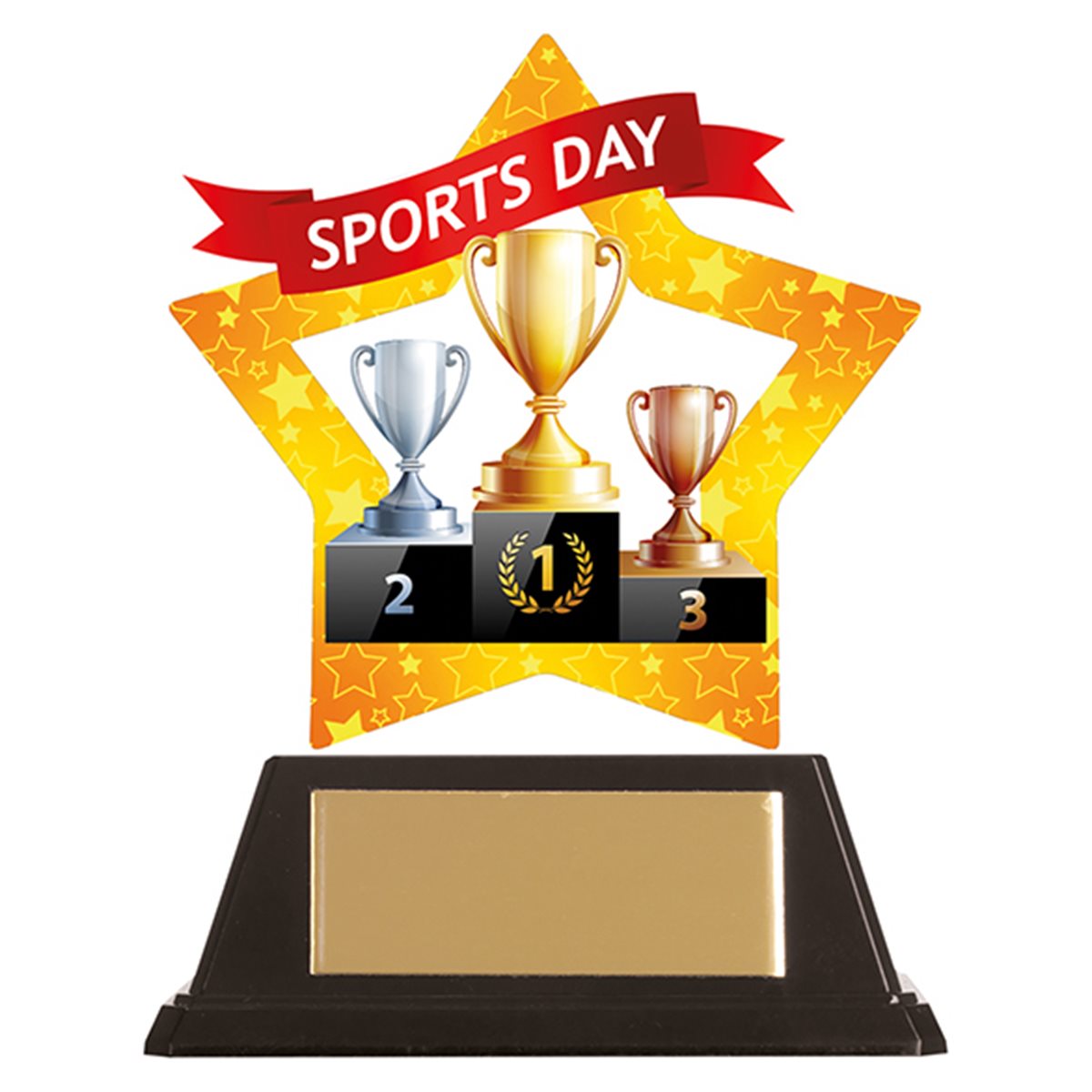 Mini Star Acrylic Sports Day Trophy AC19691A