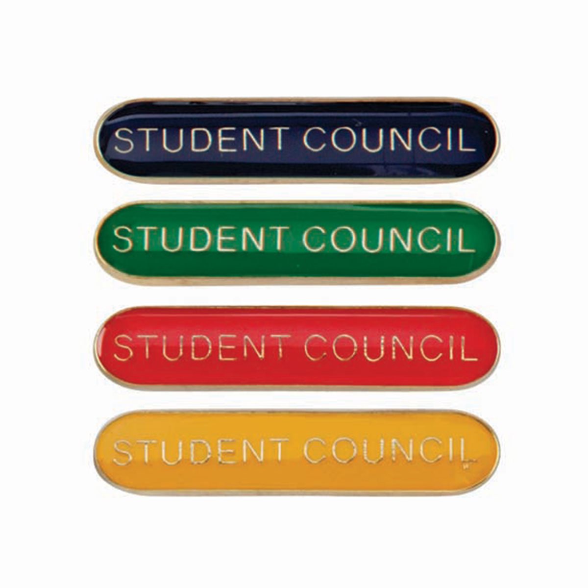 Student Council Lapel Badge in 4 Colours SB16121