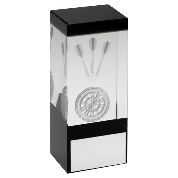 Darts Glass Block Award JR3.TD603