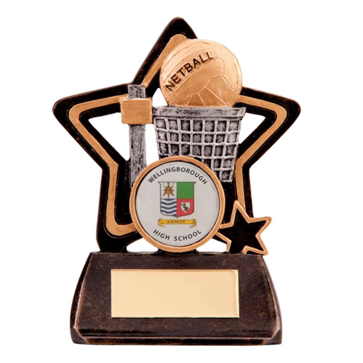 Resin Netball Trophy RF1168