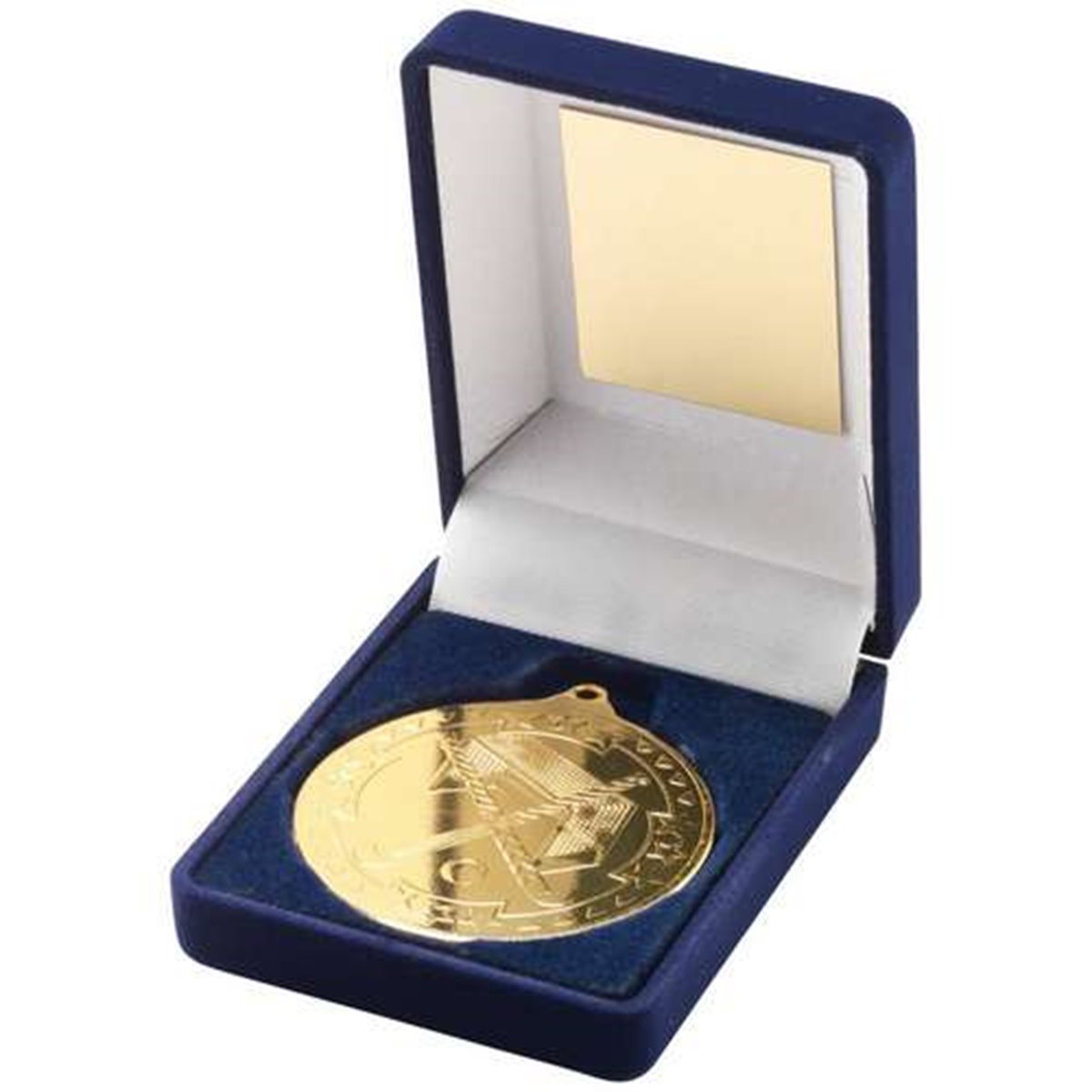 Hockey 50mm Gold Boxed Medal JR18-TY130A