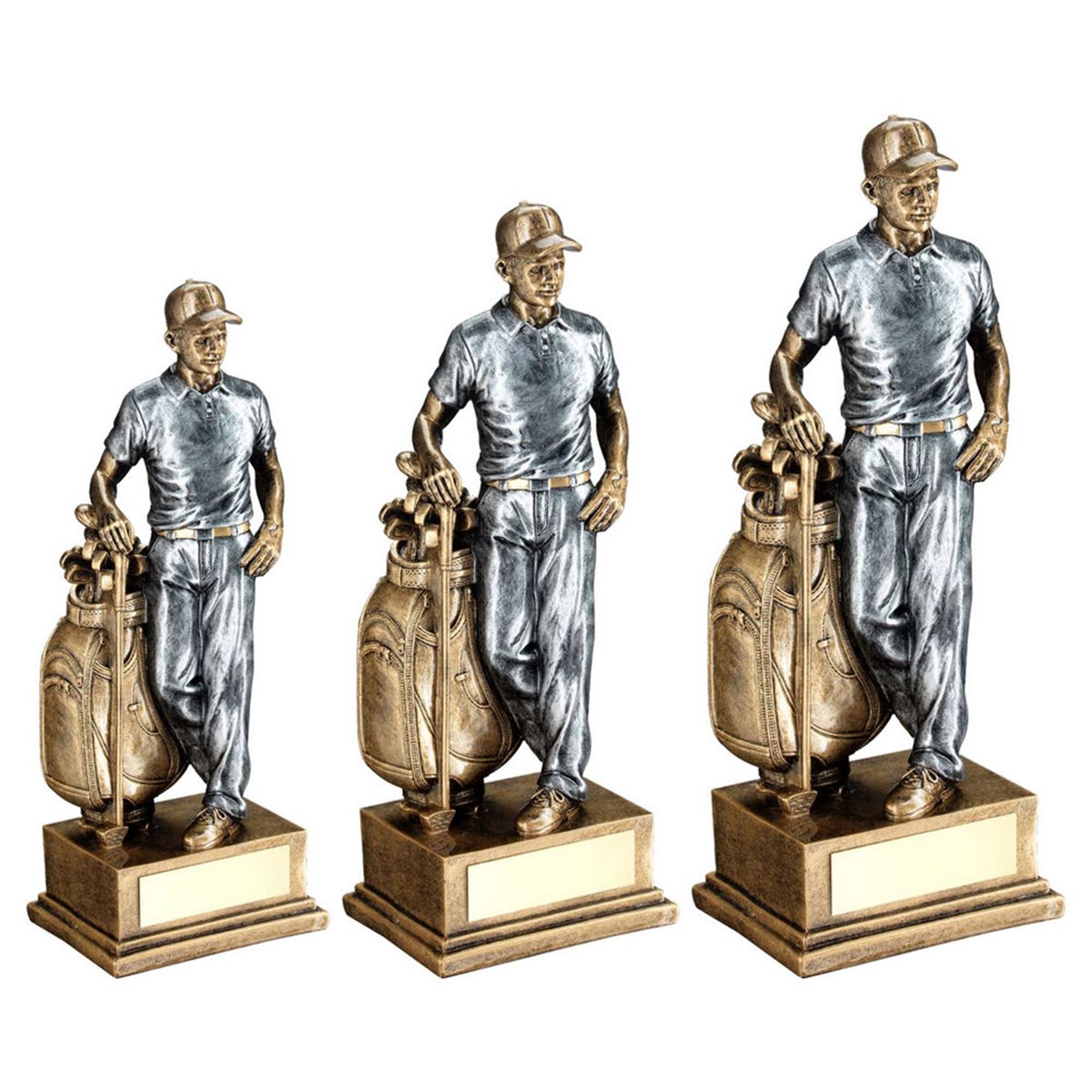 Male Resin Golf Trophy JR2-RF621