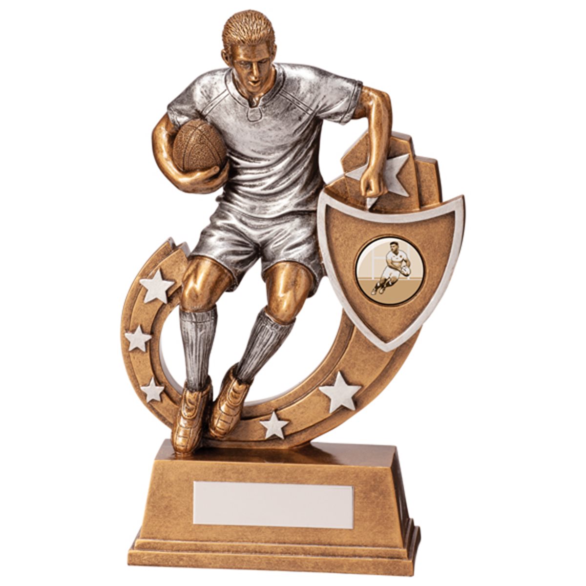 Galaxy Rugby Player Resin Trophy RF20179