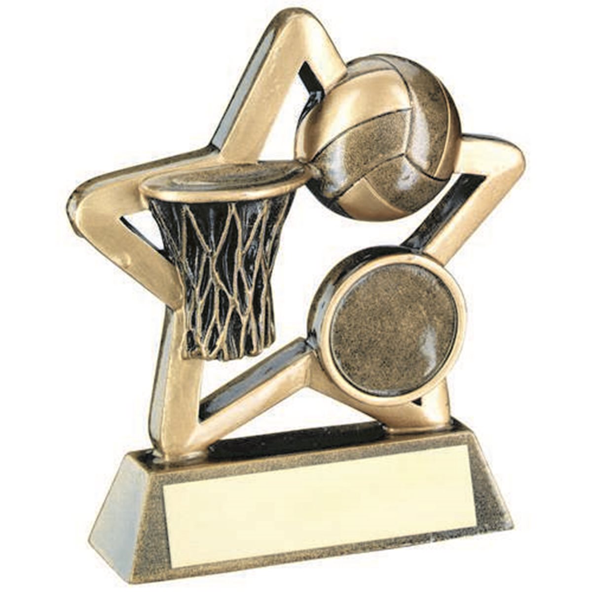 Netball Star Resin Trophy JR16-RF442