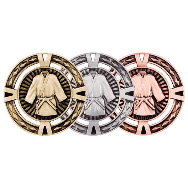 Martial Arts 60mm Medal MM1029 Gold, Silver, Bronze