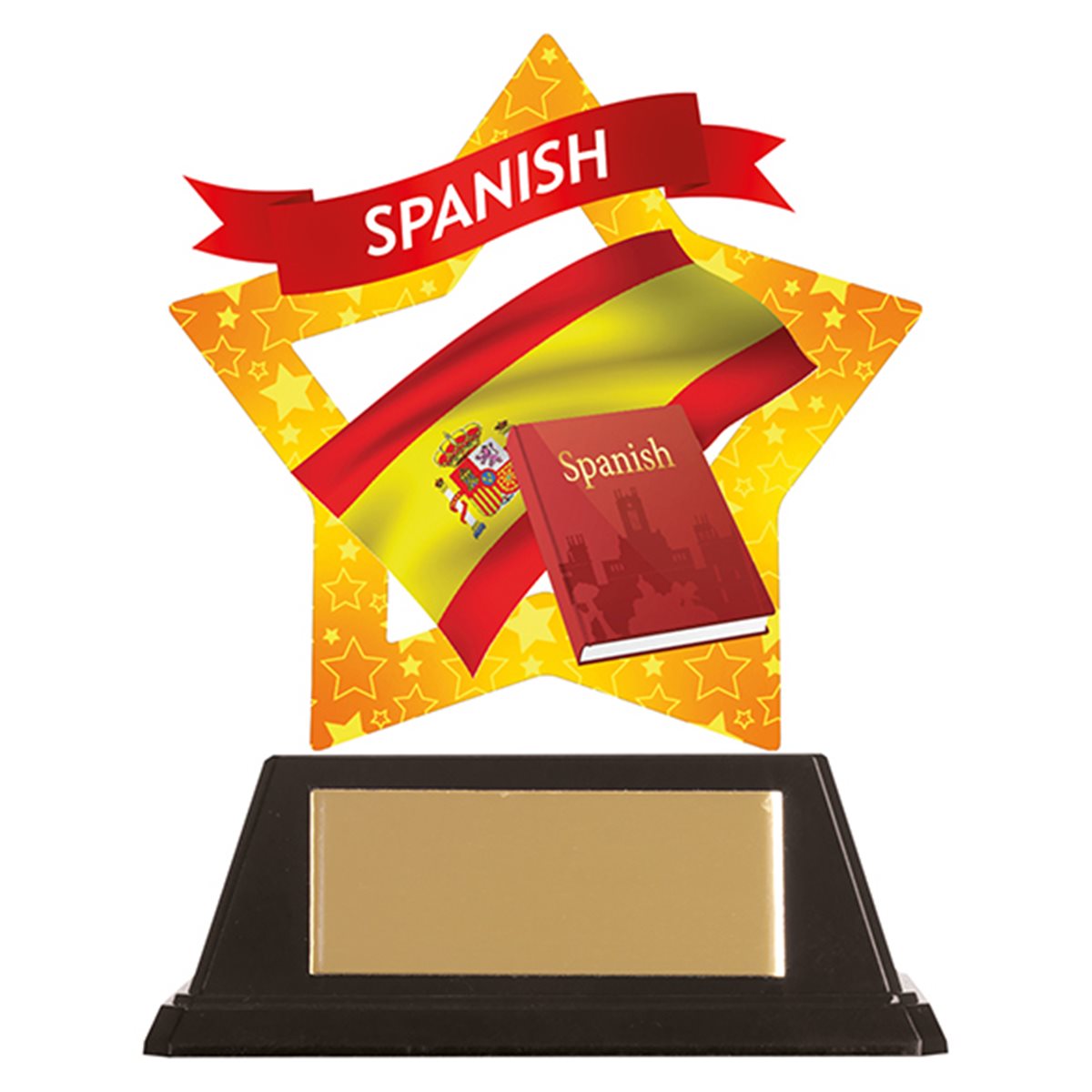 Mini Star Acrylic Spanish Trophy AC19689A