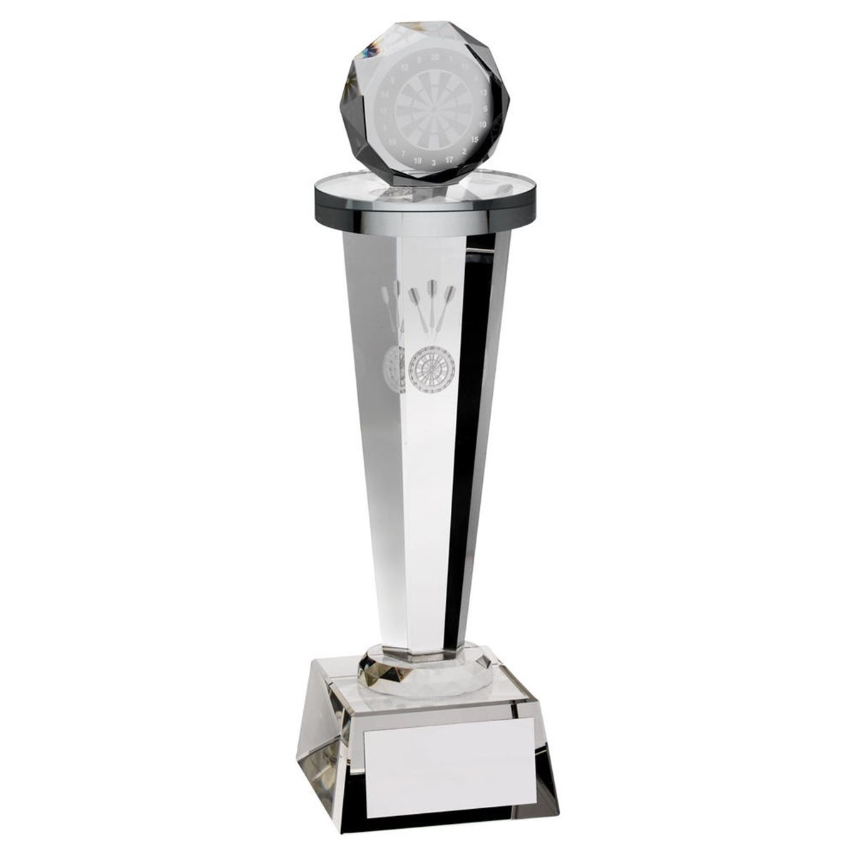 Darts Glass Tower Award JR3.TD303