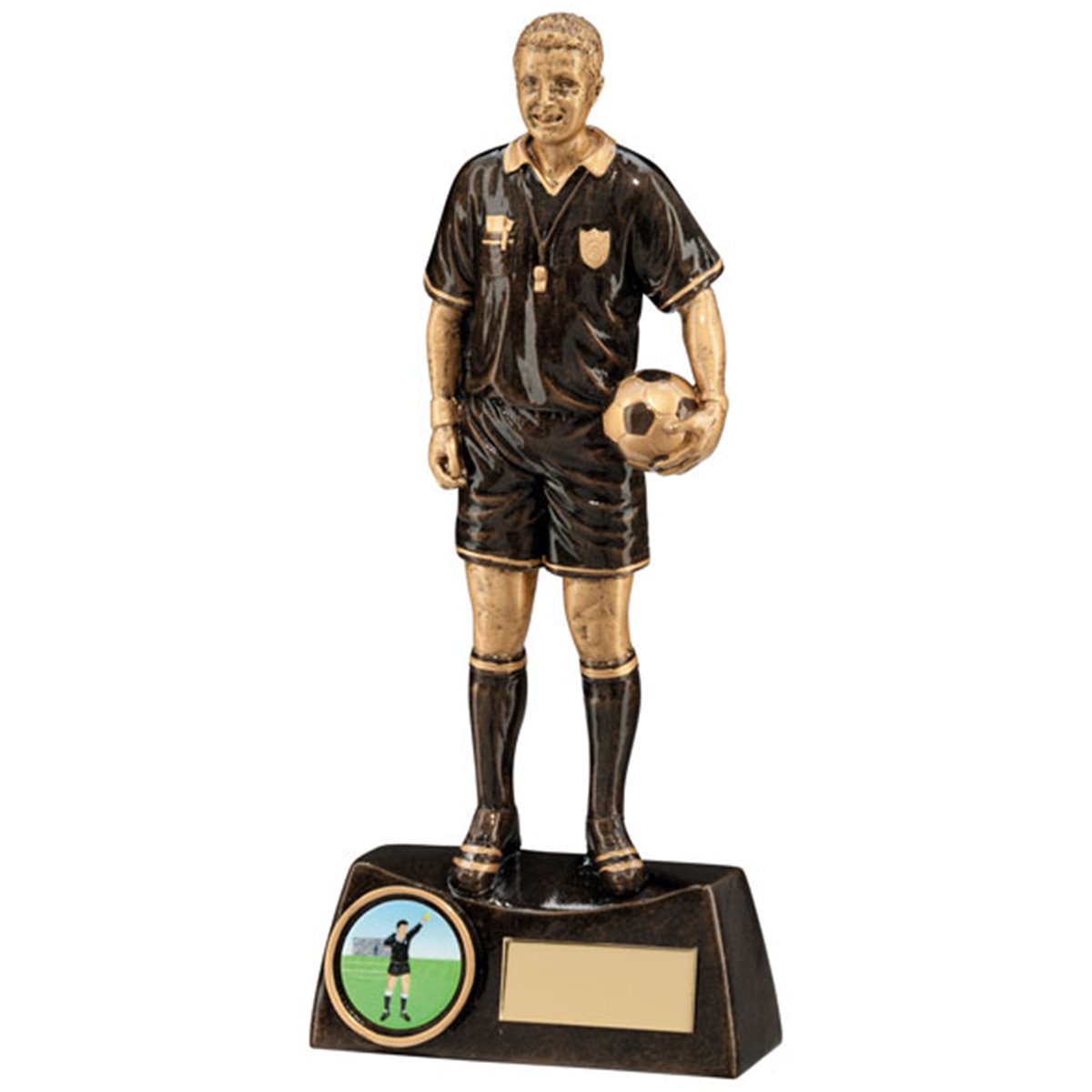 Resin Referee Football Trophy RF15038