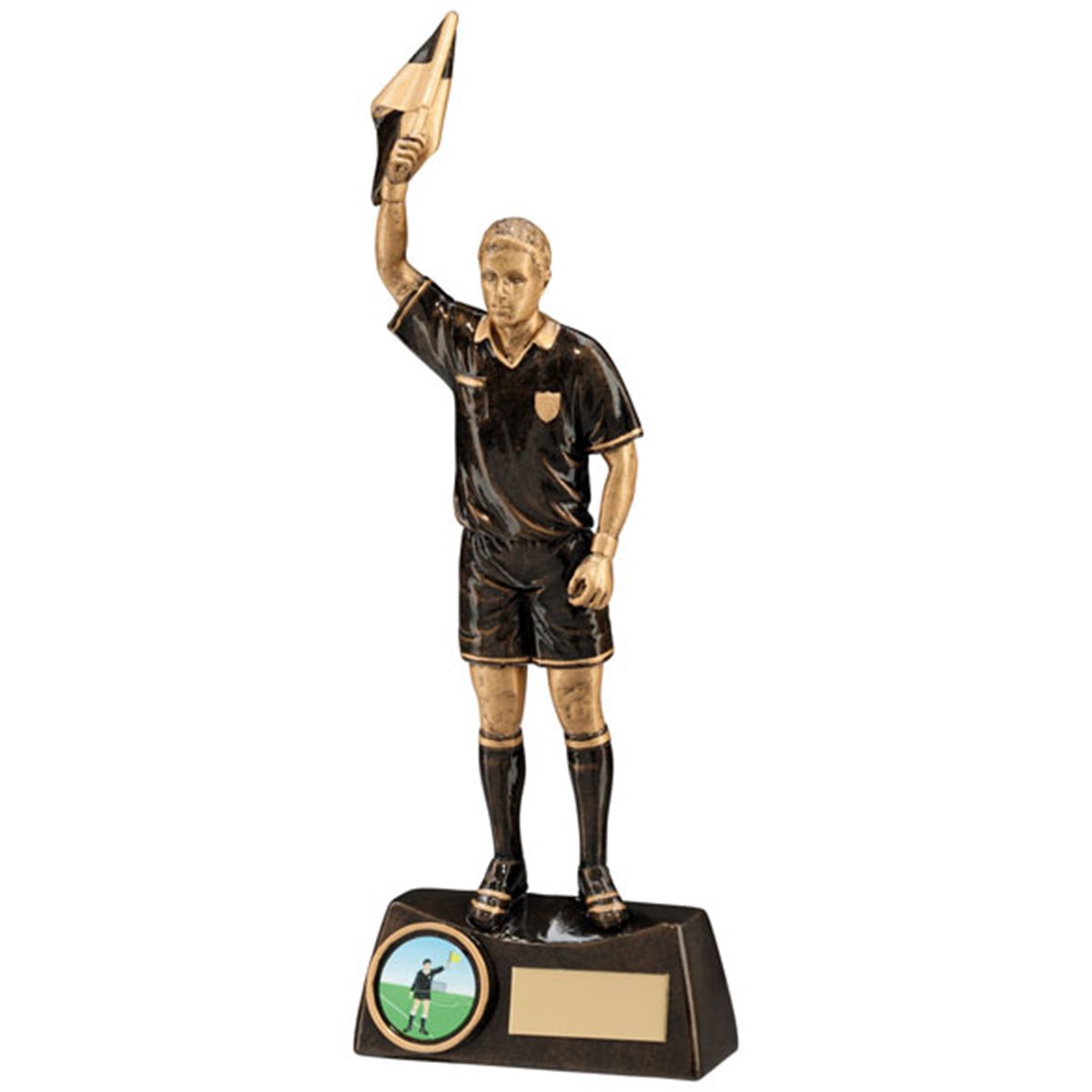 Resin Assistant Referee Football Trophy RF15039