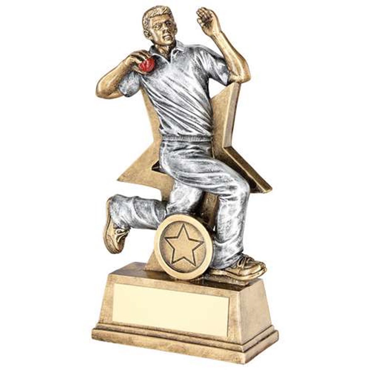 Cricket Bowler Resin Award JR6-RF177