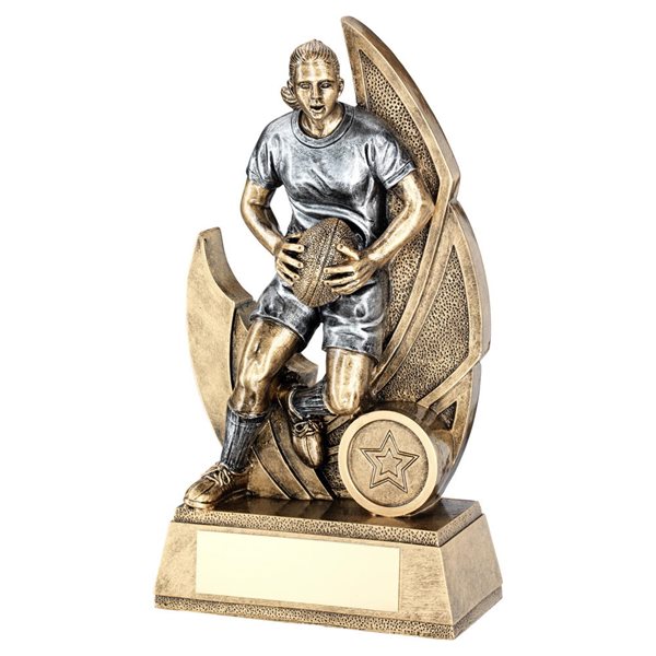 Rugby Female Player Trophy JR4-RF165