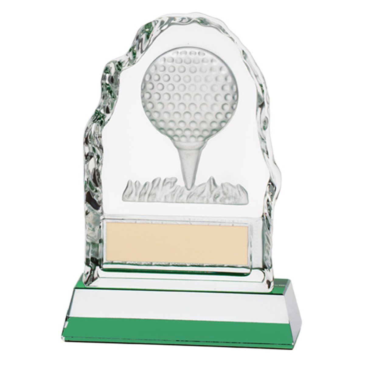 Challenger Shot Golf Crystal Award CR4035