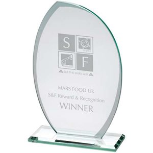 Economy Glass Award - 6mm Thick (TP08)