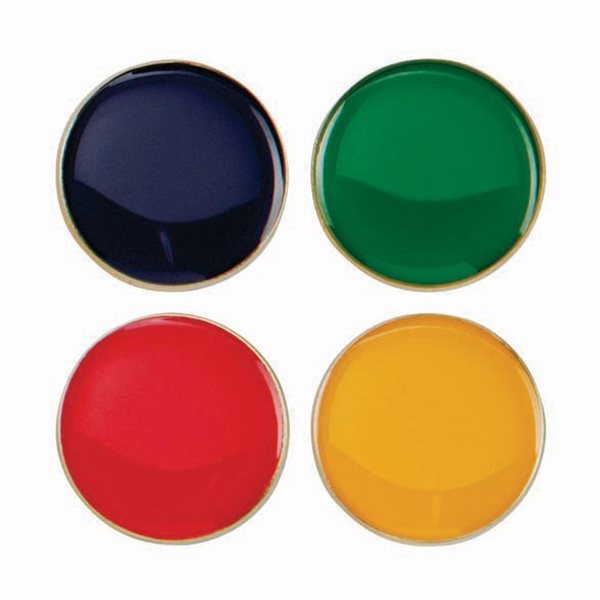 Round Badge in 4 Colours SB16124